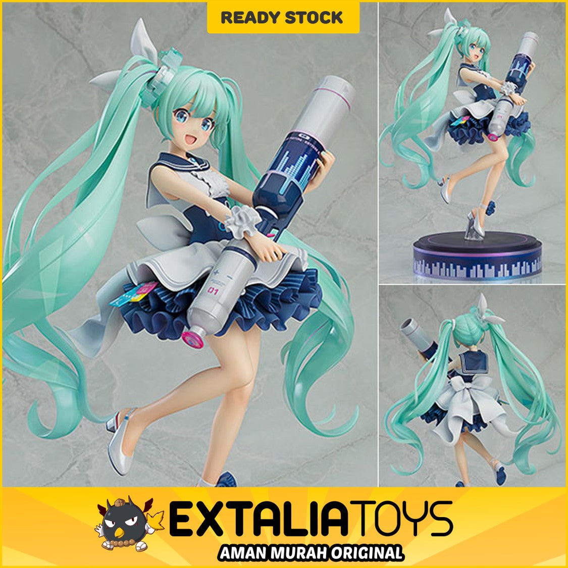 PVC 1/7 FIGURE HATSUNE MIKU : BLUE ARCHIVE VER. PVC 1/7 FIGURE HATSUNE MIKU : BLUE ARCHIVE VER.
